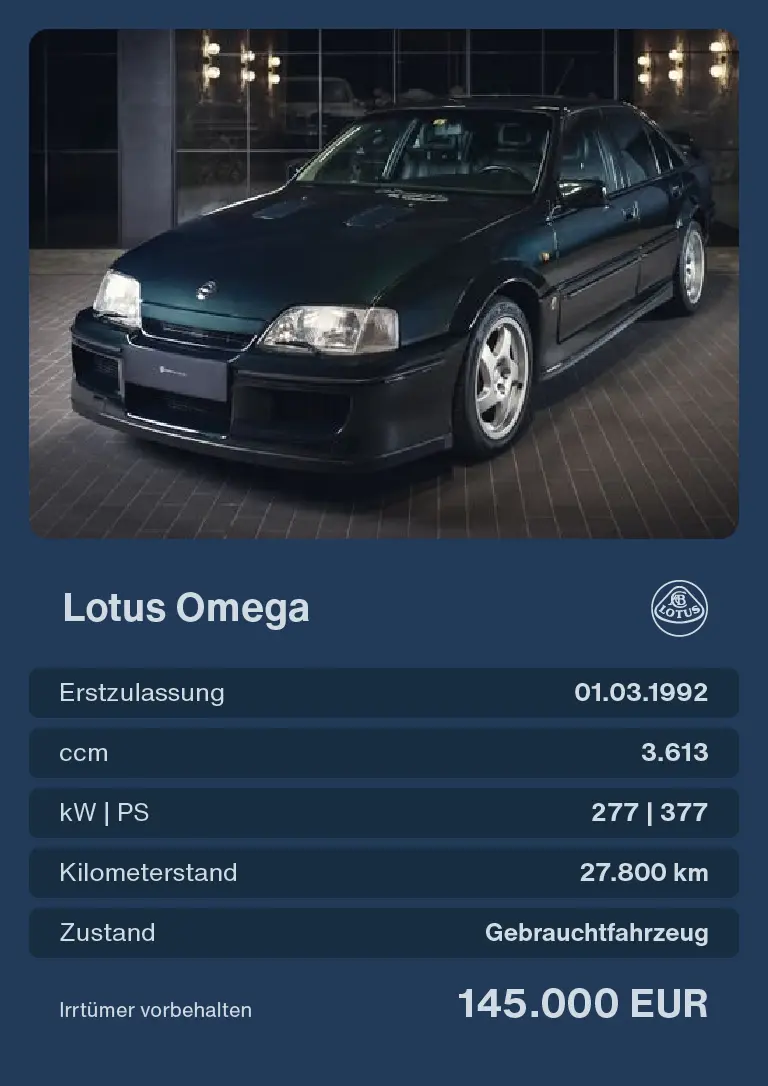 extrabesonders Lotus Omega kaufen - Mehr Details