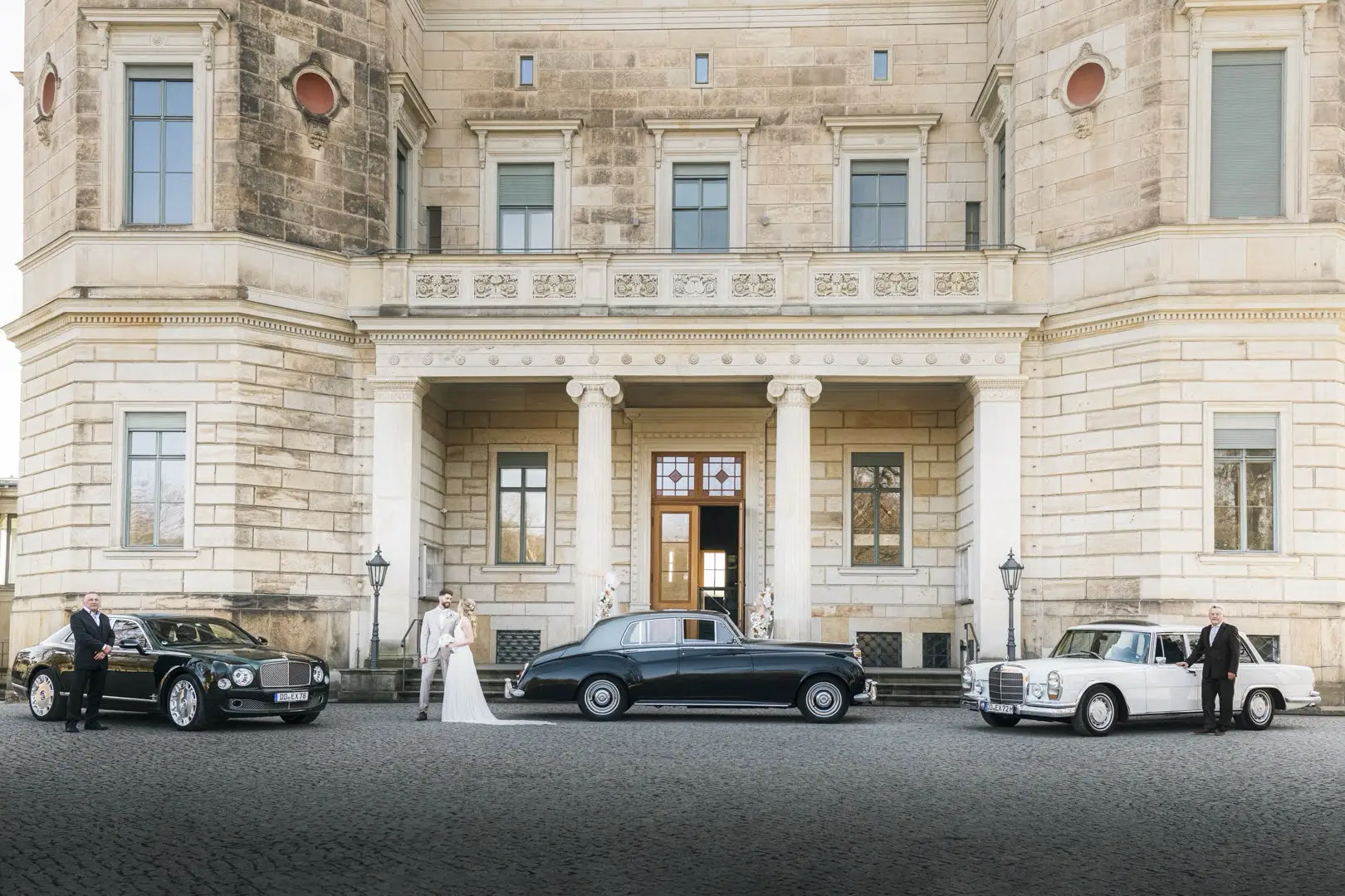 Bentley Mulsanne, Mercedes 600 oder Rolls-Royce Silver Cloud II als extrabesonderes Hochzeitsauto mieten