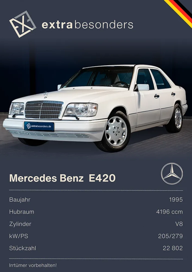 Mercedes Benz  E420  // Verkauf bei extrabesonders