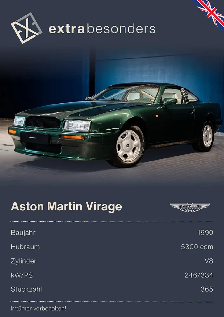 Aston Martin Virage // Verkauf bei extrabesonders