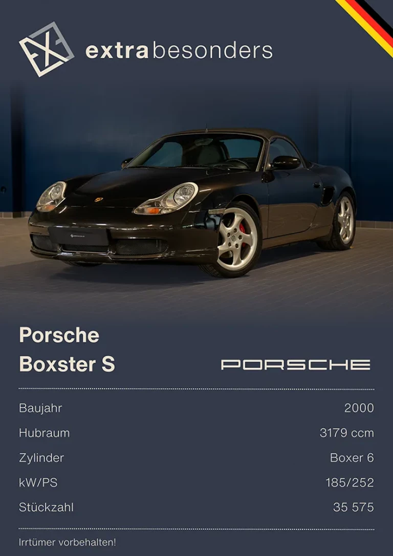 Porsche 993 Boxter S // Verkauf bei extrabesonders